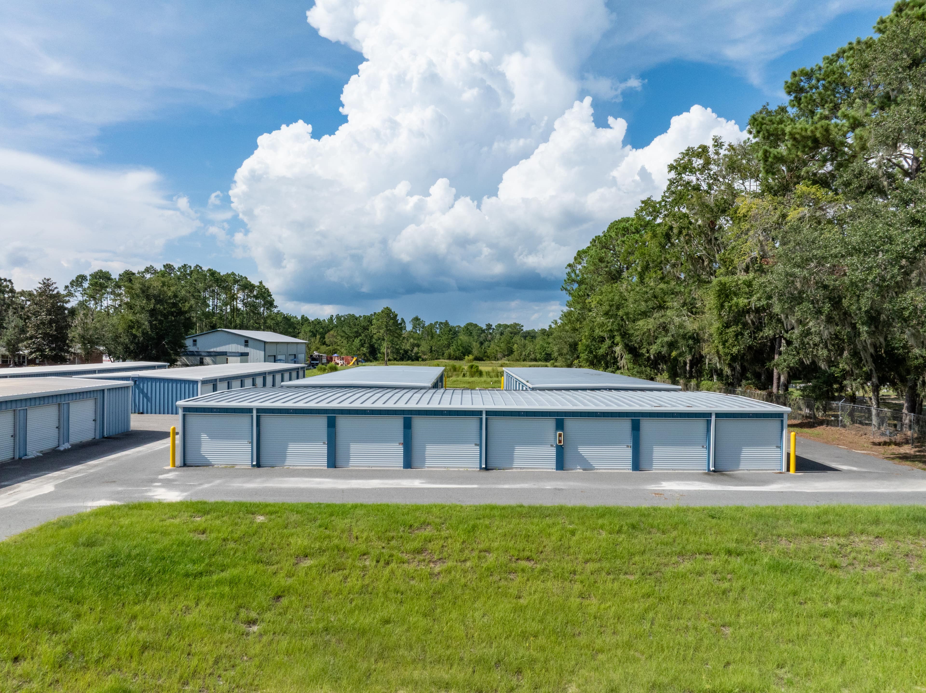 Lake City Self Storage facility grounds